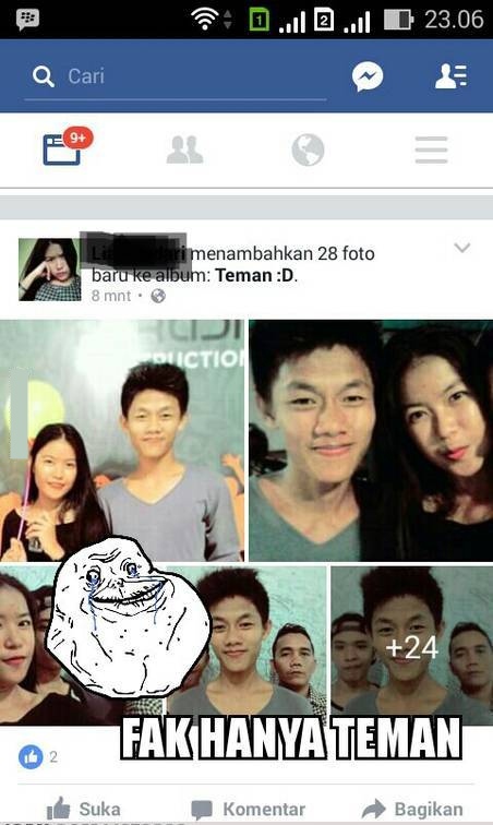 meme cuma teman © 2016 brilio.net