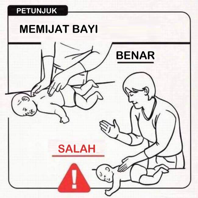 ilustrasi ngurus bayi  © 2016 brilio.net
