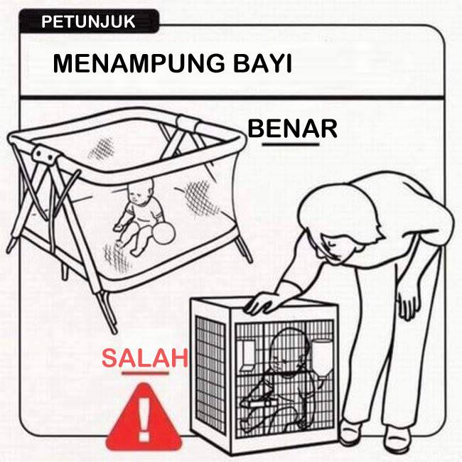 ilustrasi ngurus bayi  © 2016 brilio.net