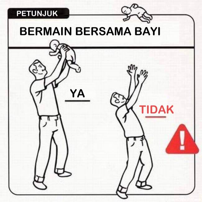 ilustrasi ngurus bayi  © 2016 brilio.net
