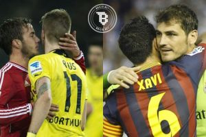 5 Persahabatan karib ini terjalin di balik rivalitas 2 klub sepak bola