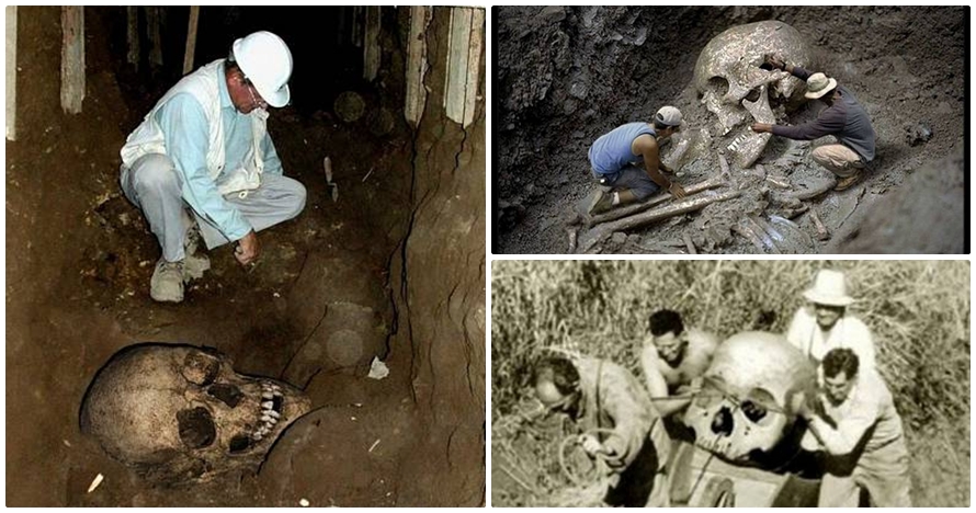 13 Kerangka manusia raksasa yang pernah ditemukan, asli atau palsu?