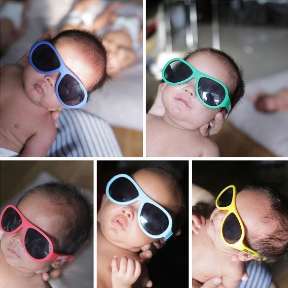 BAYI - 20 Potret bayi AIUEO, si kembar lima dari Cirebon © 2016 brilio.net