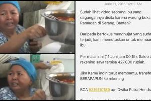 Netizen galang dana untuk ibu penjual warteg yang dirazia Satpol PP