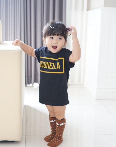 Kenalin Moonella, balita imut yang pipinya mirip bakpao
