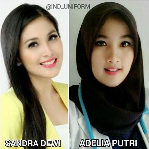 mirip Sandra Dewi © 2016 brilio.net
