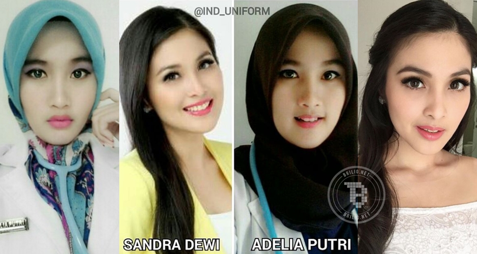 Asli cantik banget, calon dokter ini benar-benar mirip Sandra Dewi