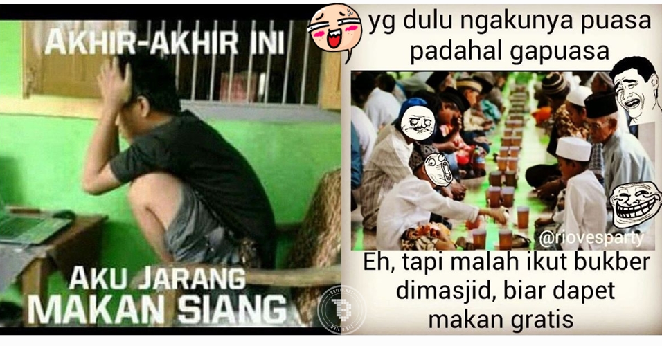 10 Meme kocak kelakuan orang puasa bikin ketawa deh