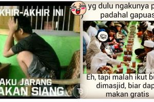 10 Meme kocak kelakuan orang puasa bikin ketawa deh
