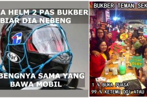 11 Meme kocak tunjukkan buka bersama tak seindah bayangan, setuju? 