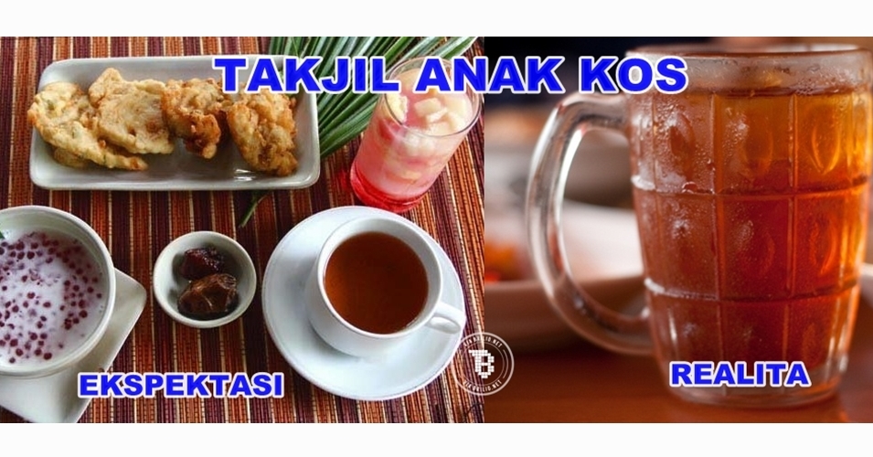 12 Meme kocak 'pencari takjil', bikin nggak sabar pengen buka puasa!