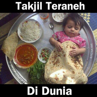 meme para pencari takjil © 2016 brilio.net