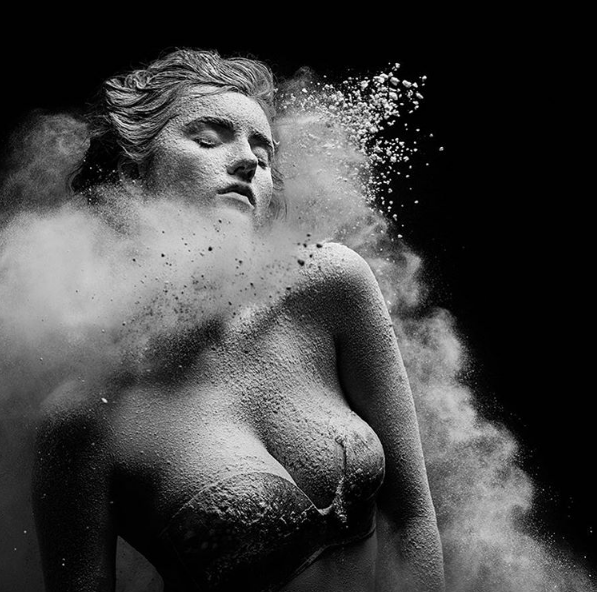 foto pakai tepung © 2016 brilio.net