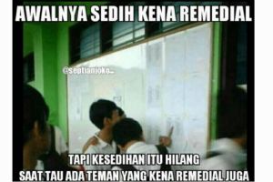 14 Meme remidi ini lucu banget, ingatkan susahnya jalani ujian