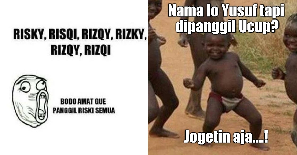 9 Meme cara orang Indonesia panggil nama temannya, kocak abis!