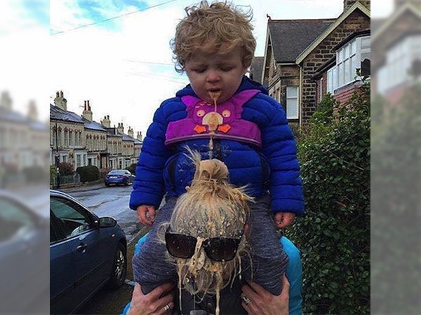 kocak gara-gara si bayi muntah sembarangan © 2016 brilio.net kocak gara-gara si bayi muntah sembarangan © 2016 brilio.net