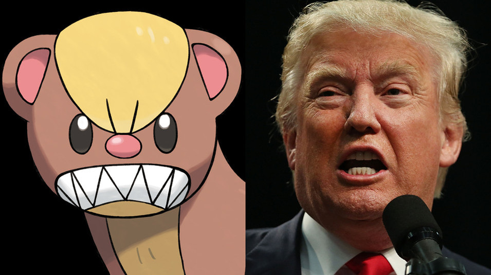 Donald Trump vs Yungoos © 2016 brilio.net