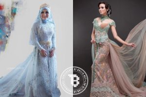 Tak cuma putih, 10 warna gaun pengantin ini juga tampak anggun!