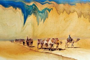 Sulit dipercaya, 14 lukisan ini ternyata dilukis di atas air, amazing!