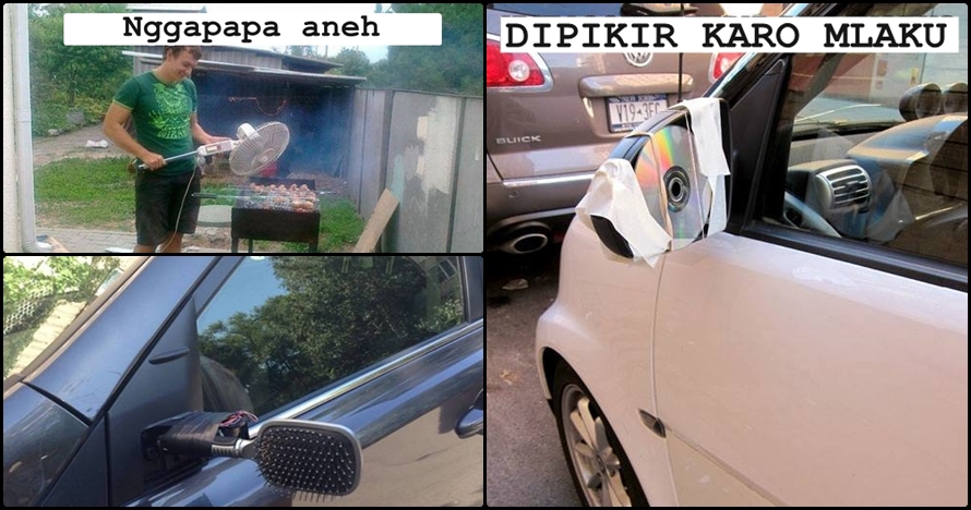 20 Foto ini buktikan orang kepepet bisa menjadi sangat kreatif