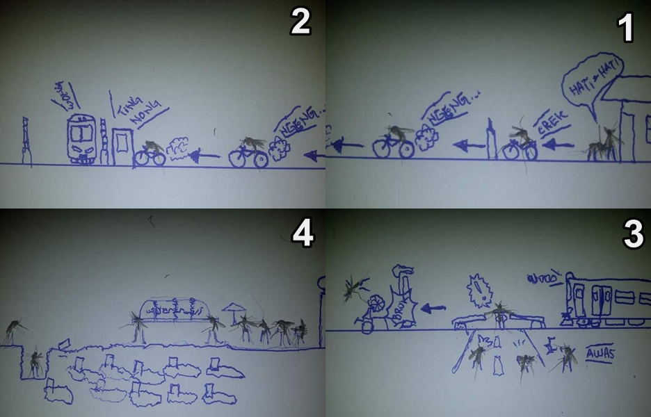 aksi nyamuk mati  © 2016 brilio.net