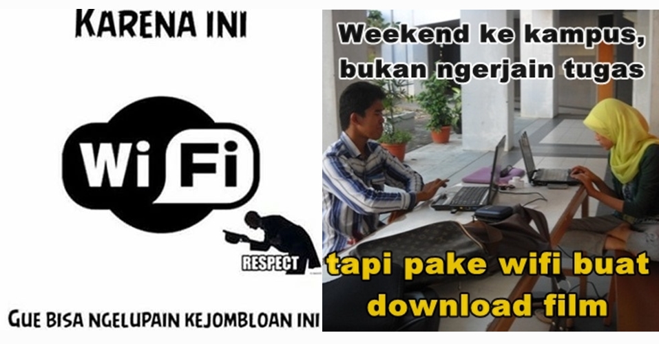 14 Meme kocak pencari Wifi, salah satunya pasti kamu banget! 