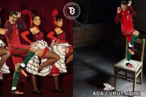 10 Foto editan pose lucu Ronaldo saat kontra Austria ini bikin ngakak!