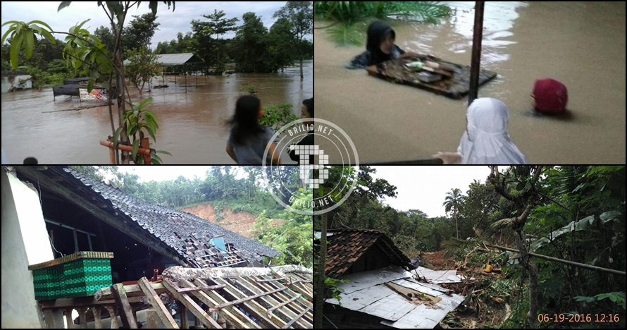 15 Foto bukti dahsyatnya banjir dan longsor di Purworejo