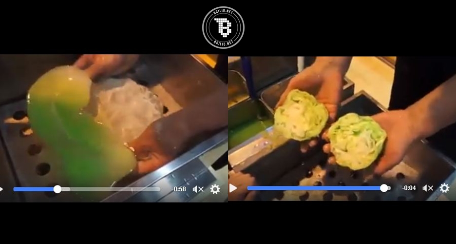 Video ini tunjukkan pembuatan sayur palsu dari plastik, dijual kah?
