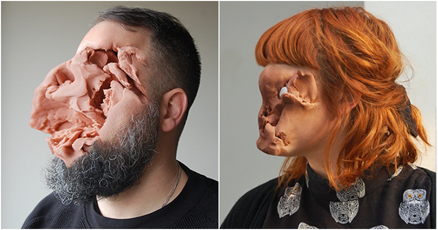 18 Karya seni playdough wajah ini bikin takjub sekaligus merinding