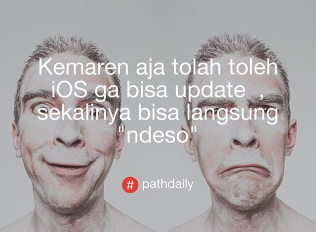 24 Foto Path Daily yang lagi hits dari yang lucu hingga 24 Foto Path Daily yang lagi hits dari yang lucu hingga