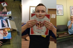 14 Foto gabungan orang dan buku ini lucu banget, kamu mau coba? 