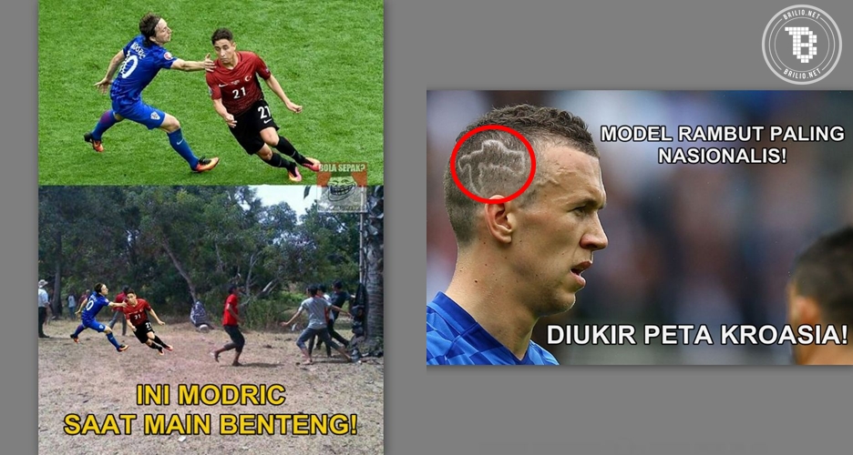 8 Meme ini tunjukkan Kroasia memang lebih joss dibanding Spanyol!