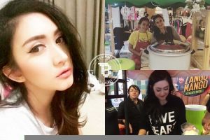 Lama tak terdengar kabarnya, Nafa Urbach jualan ketan mangga Thailand