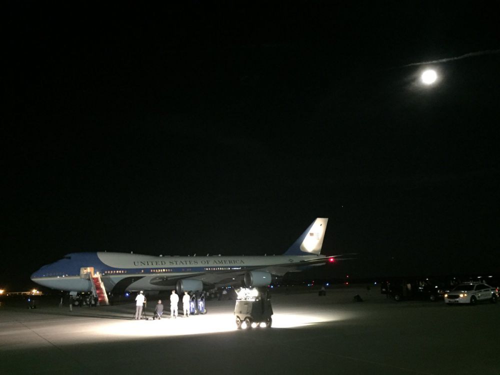 Pesawat Obama © 2016 brilio.net