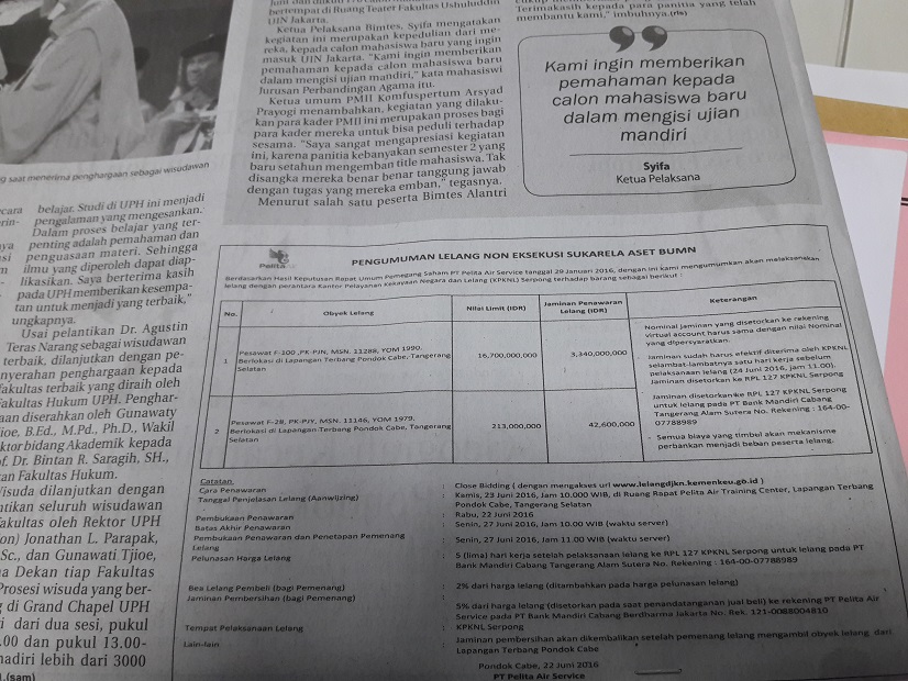 lelang Pelita Air © 2016 brilio.net