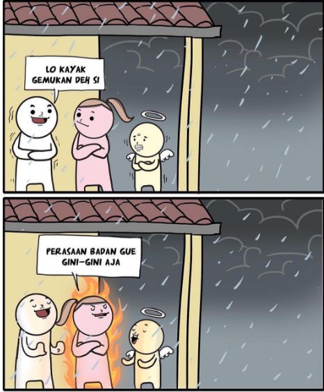 meme cewek dibilang gendut 1-15 © 2016 brilio.net