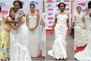 10 Gaun pengantin indah ini ternyata terbuat dari tisu toilet