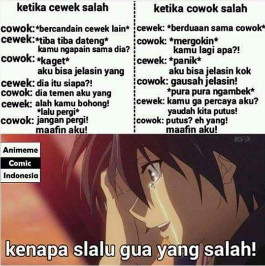 meme beda cowok dan cewek 1-22 © 2016 brilio.net