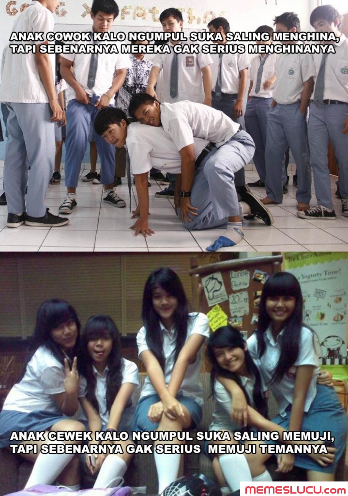 meme beda cowok dan cewek 1-22 © 2016 brilio.net