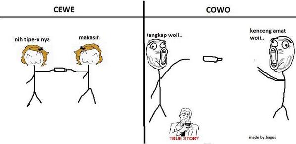 meme beda cowok dan cewek 1-22 © 2016 brilio.net