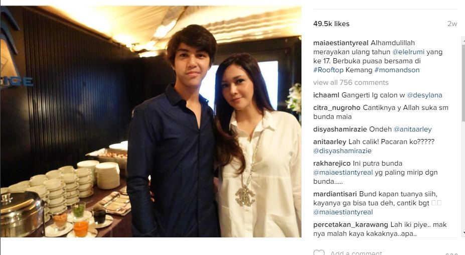 Aktivitas ramadan Bunda Maia, berbisnis sampai buka bareng anak yatim