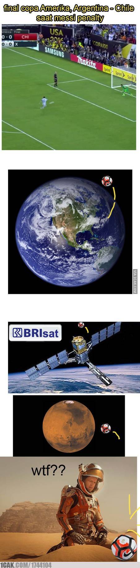 meme kocak ini bukti kalau Messi manusia biasa © 2016 brilio.net