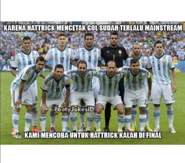 meme kocak ini bukti kalau Messi manusia biasa © 2016 brilio.net