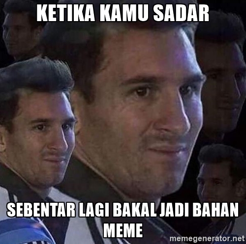 meme kocak ini bukti kalau Messi manusia biasa © 2016 brilio.net