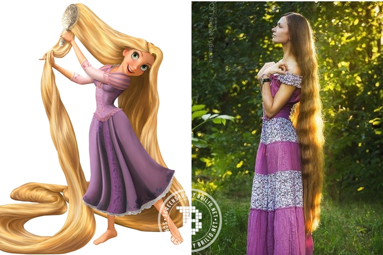 Kenalan yuk sama Dashik Freckle, Rapunzel di dunia nyata