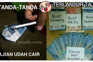 11 Meme ini tunjukkan tingkah orang baru gajian, kocak abis! 