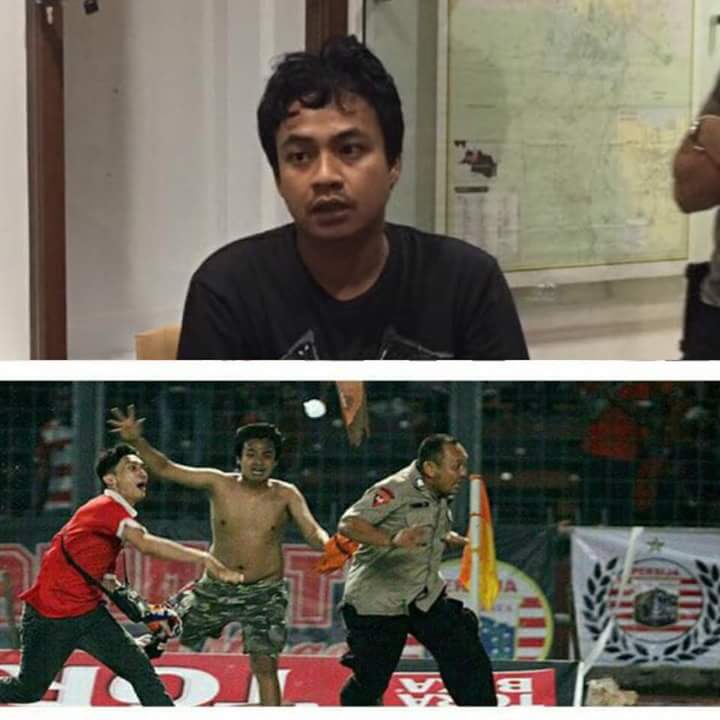 jakmania ketangkep  © 2016 brilio.net