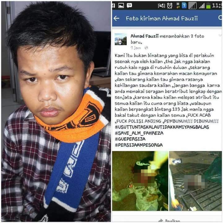 jakmania ketangkep  © 2016 brilio.net