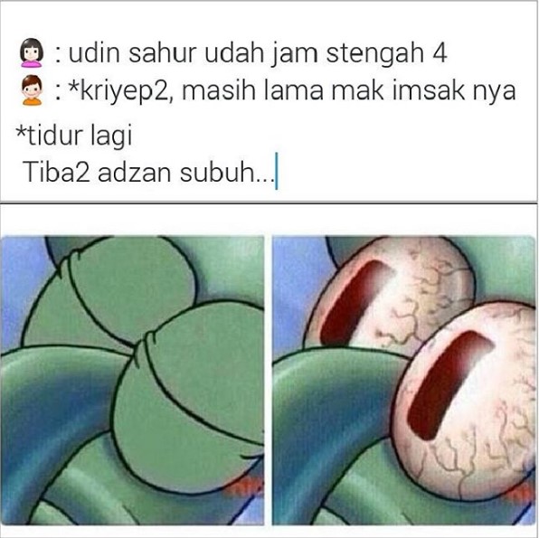 sahur ngantuk © 2016 brilio.net